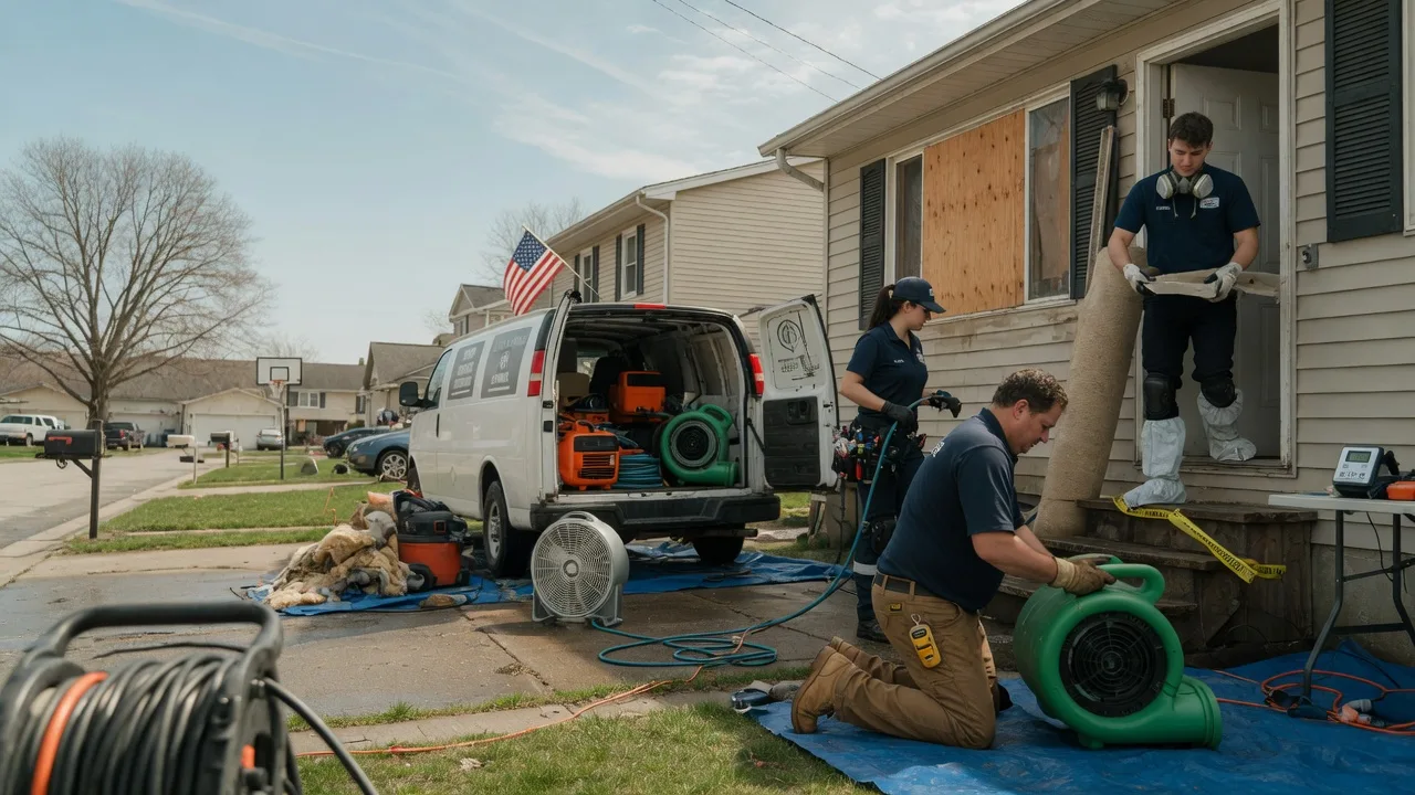 Water Damage Restoration in Mansfield, AR near me